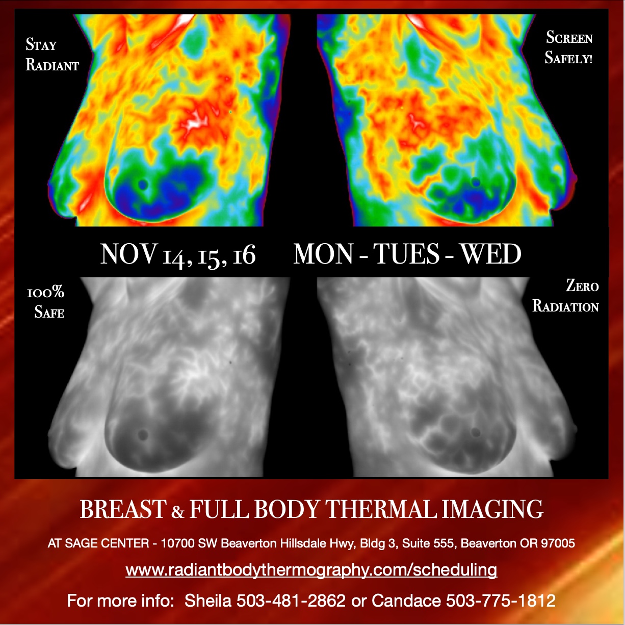 Breast and Full Body Thermaimaging
