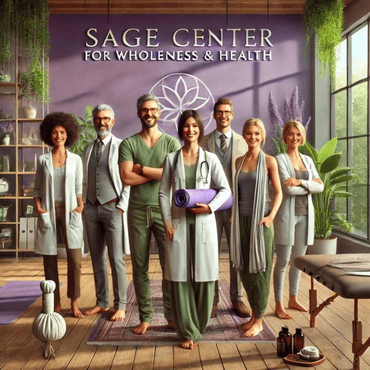 Sage Center Practitioners in the office resized