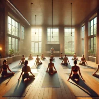 yoga class